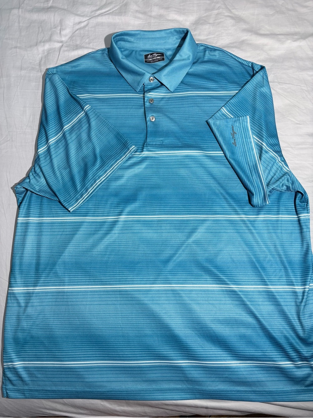 Hogan Blue Striped Polo Shirt